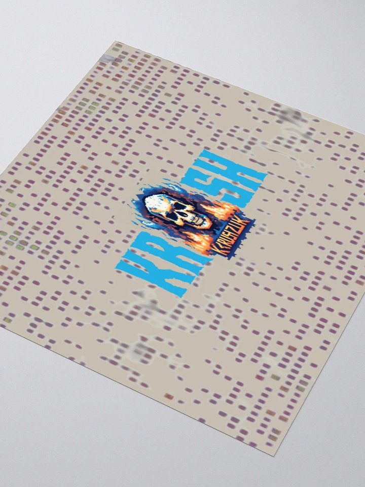 Krush Header Vinyl Sticker 💥🎮 product image (4)