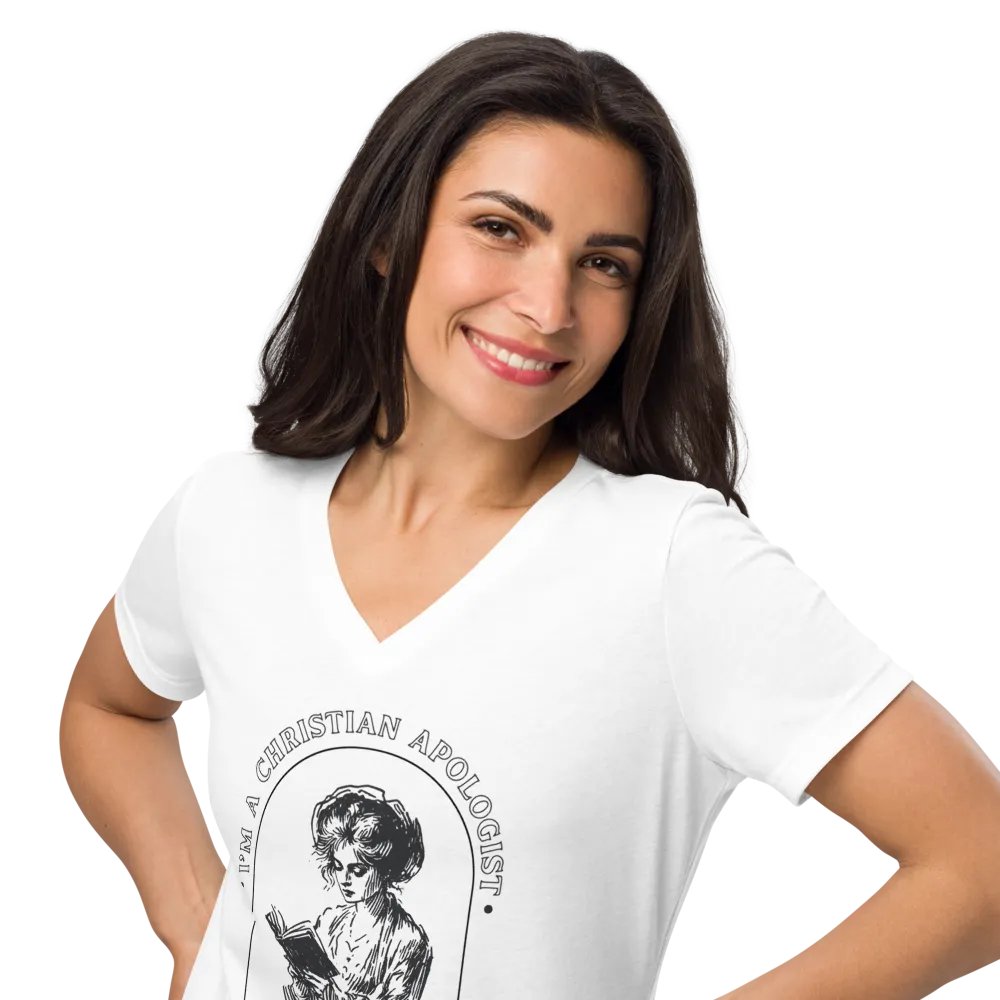 I'm a Christian Apologist V-Neck T-Shirt product image (4)