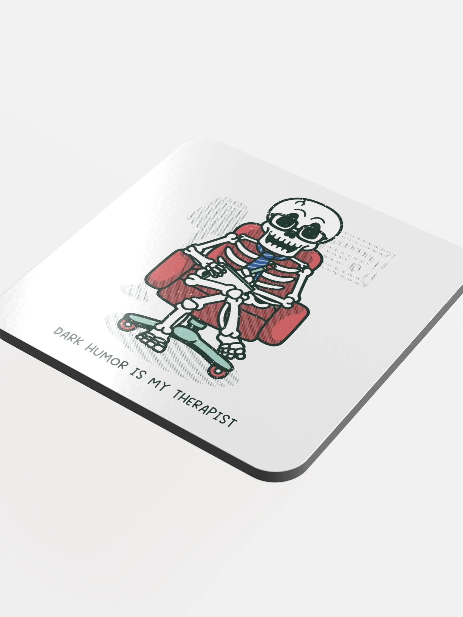 Dark Humor Is My Therapy Coaster product image (4)
