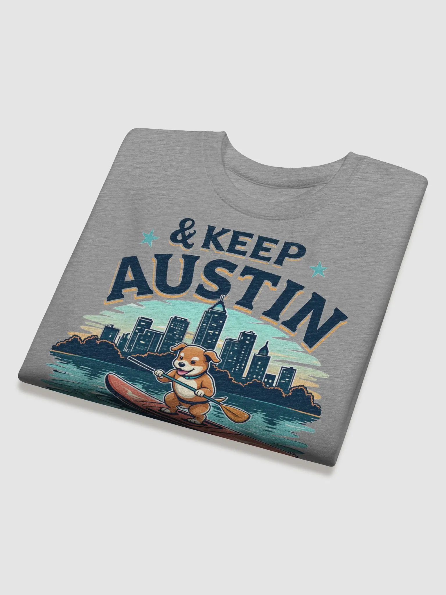 Austin Dog Paddleboarding Adventure Sweatshirt product image (13)