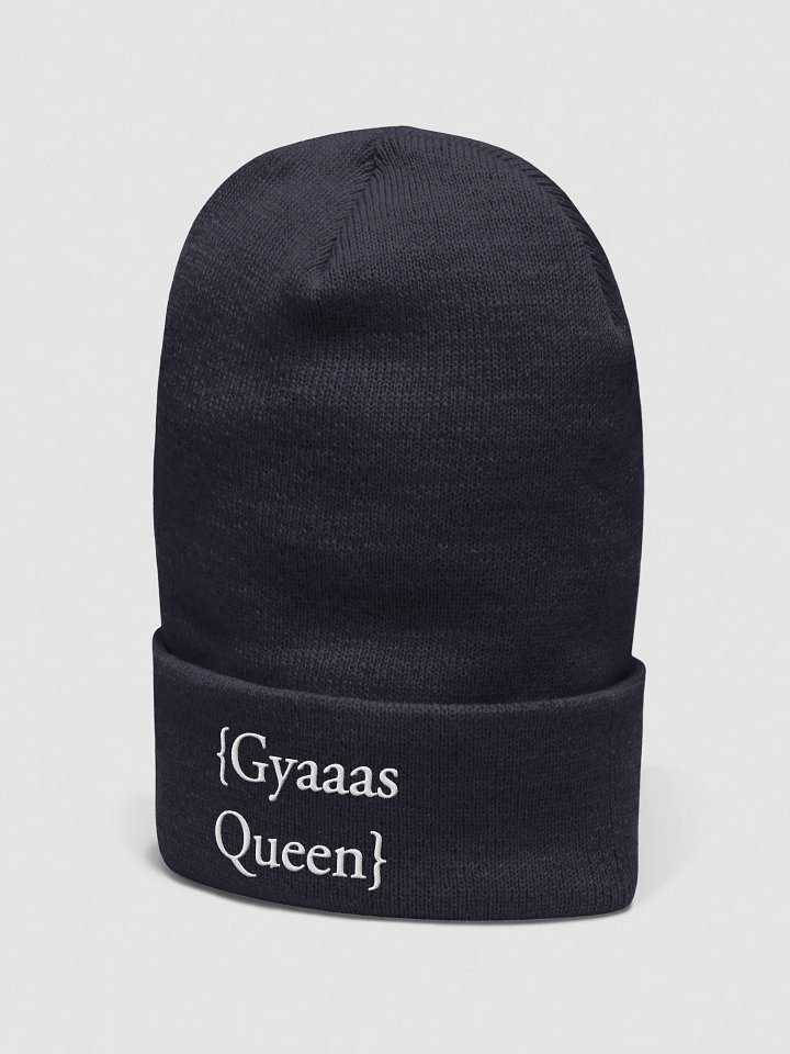 Gyaaas Queen Cuffed Beanie product image (8)