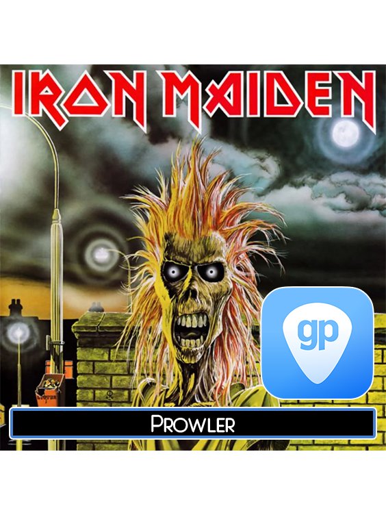 Prowler PDF TAB + Backing Track MP3 product image (1)
