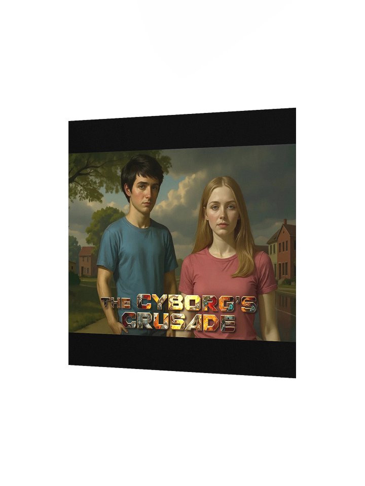 A Poster Featuring James Hunter Walking with his Girlfriend Nadia product image (2)
