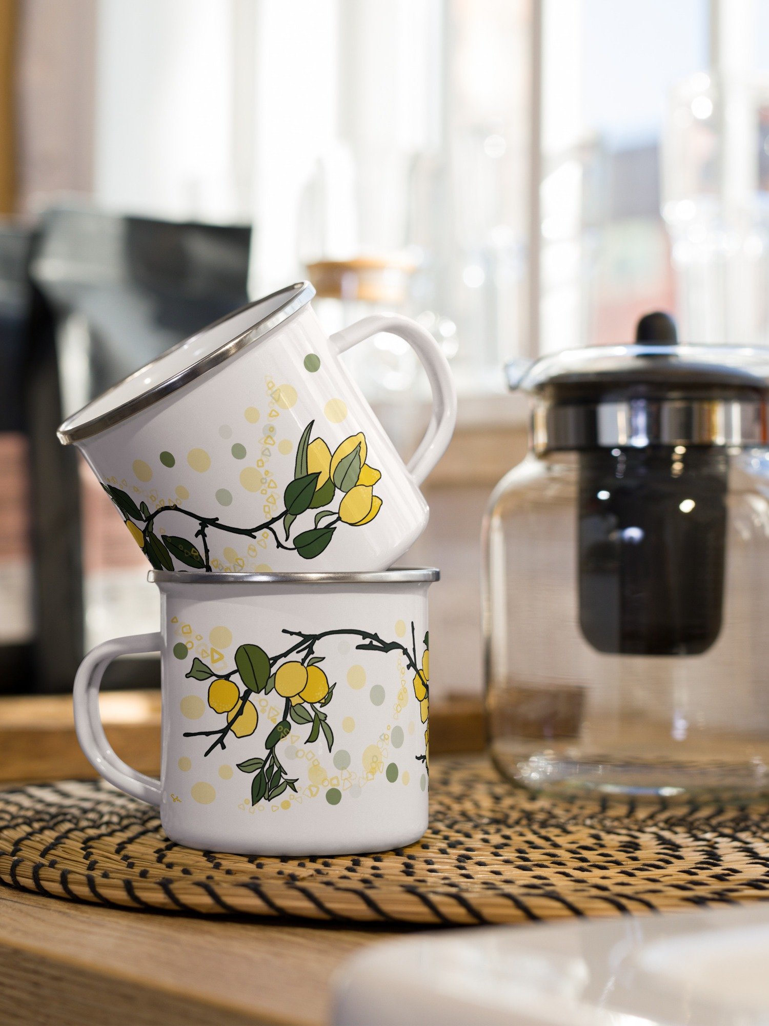 Lemon Summer Camping Mug product image (4)