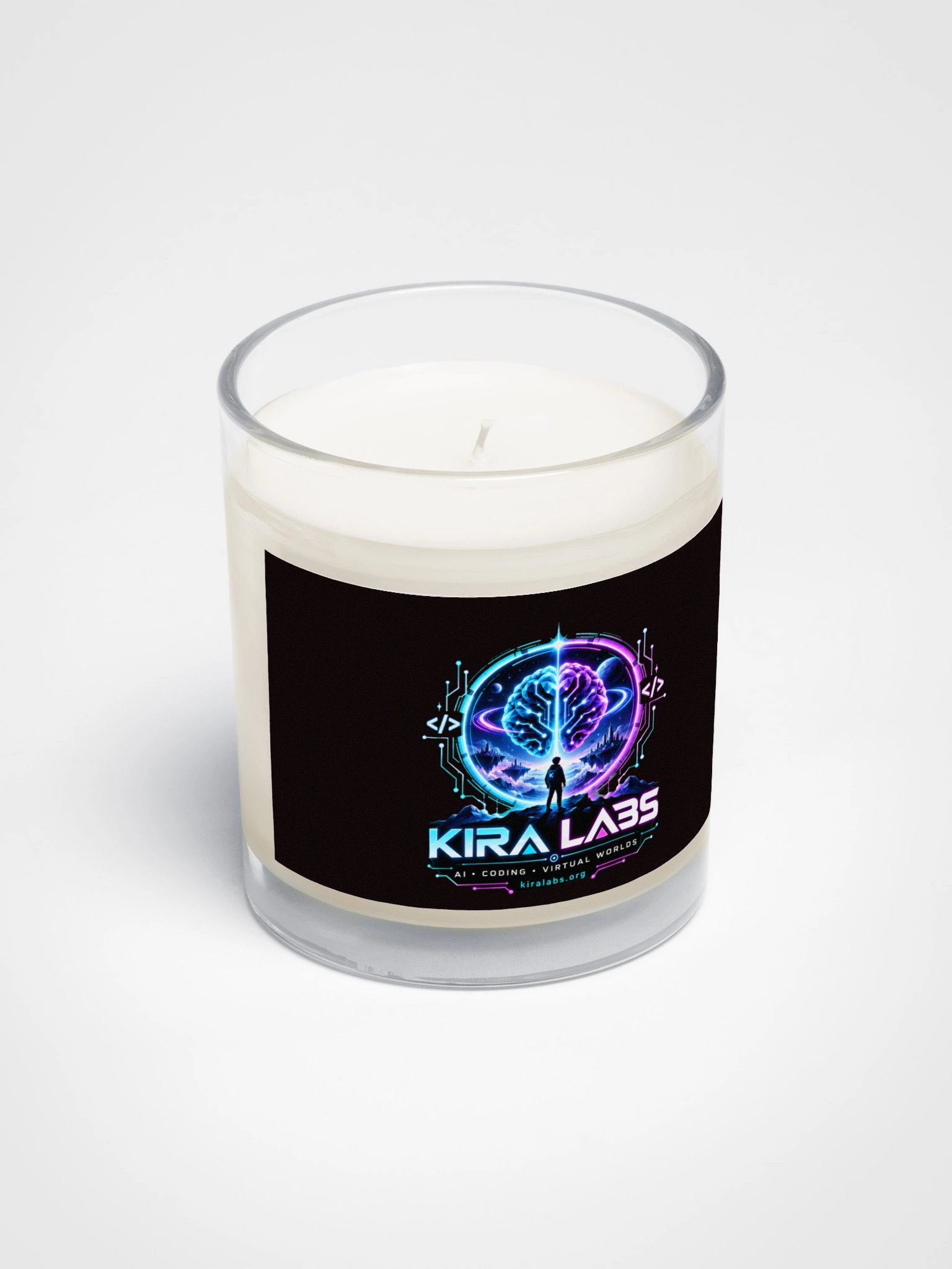 Kira Labs AI Coding Virtual Worlds Candle product image (2)