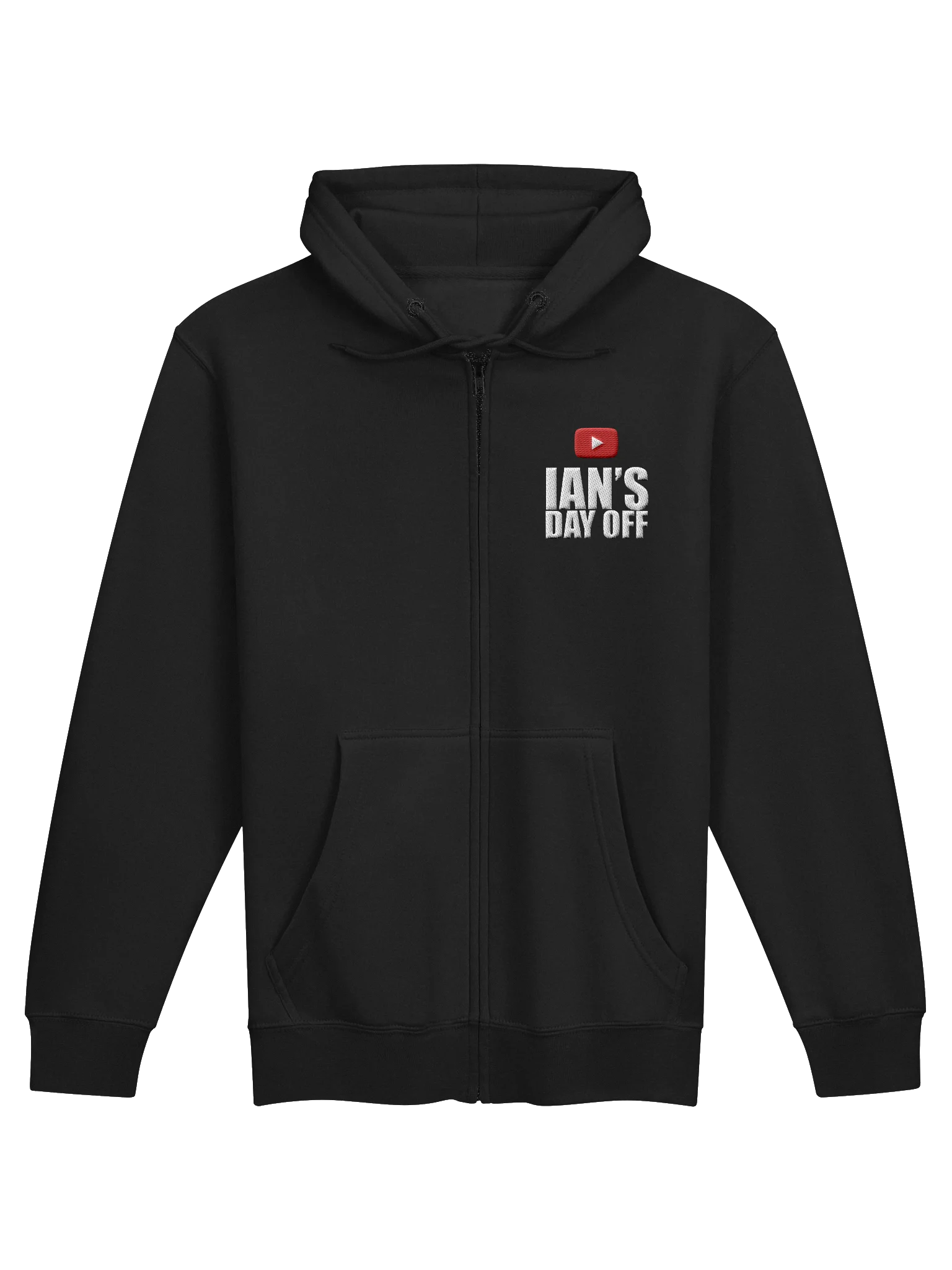Ian's Day Off YT Logo - Zippered Hoodie product image (1)