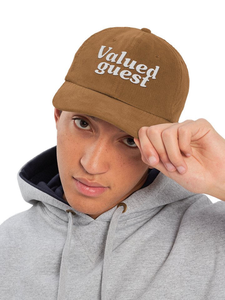 Valued Guest / Corduroy Dad Hat product image (1)