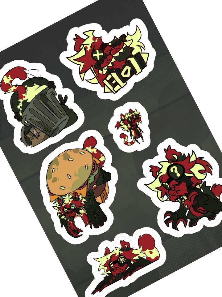 Ramcoon Sticker pack product image (1)