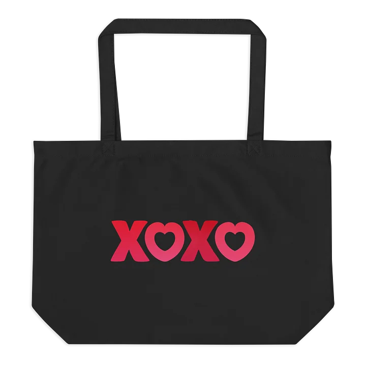 XOXO Organic Cotton Oversized Tote Bag product image (2)