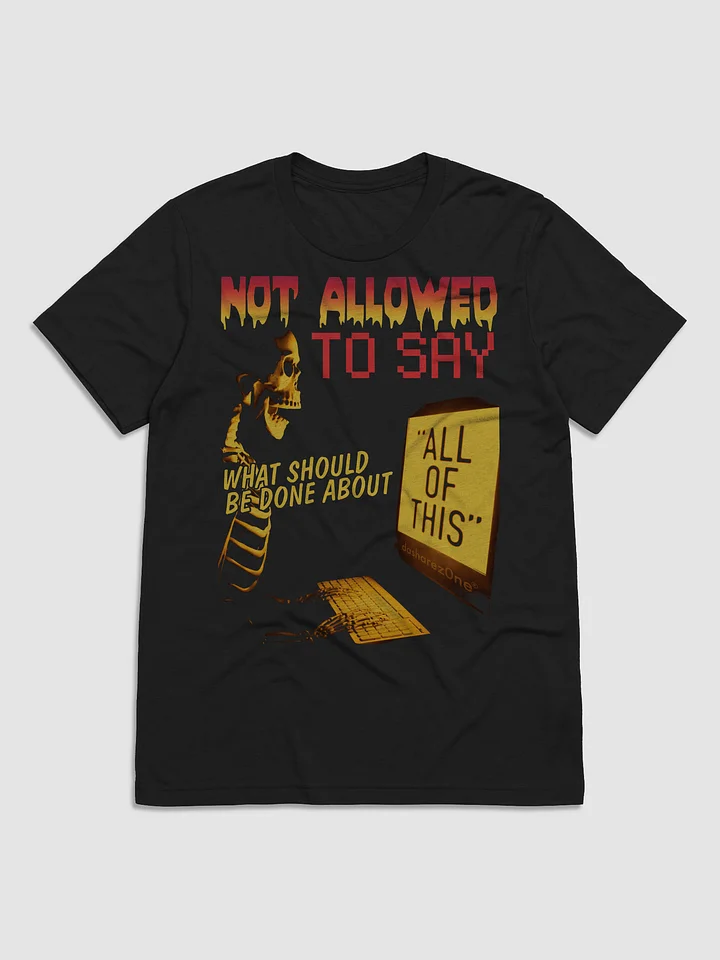 NOT ALLOWED TO SAY - TRIBLEND" product image (1)