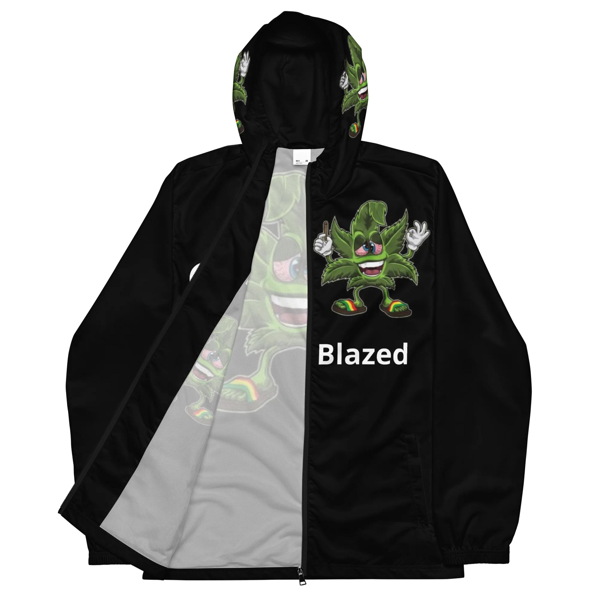 Leafy Adventure All-Over Windbreaker product image (2)