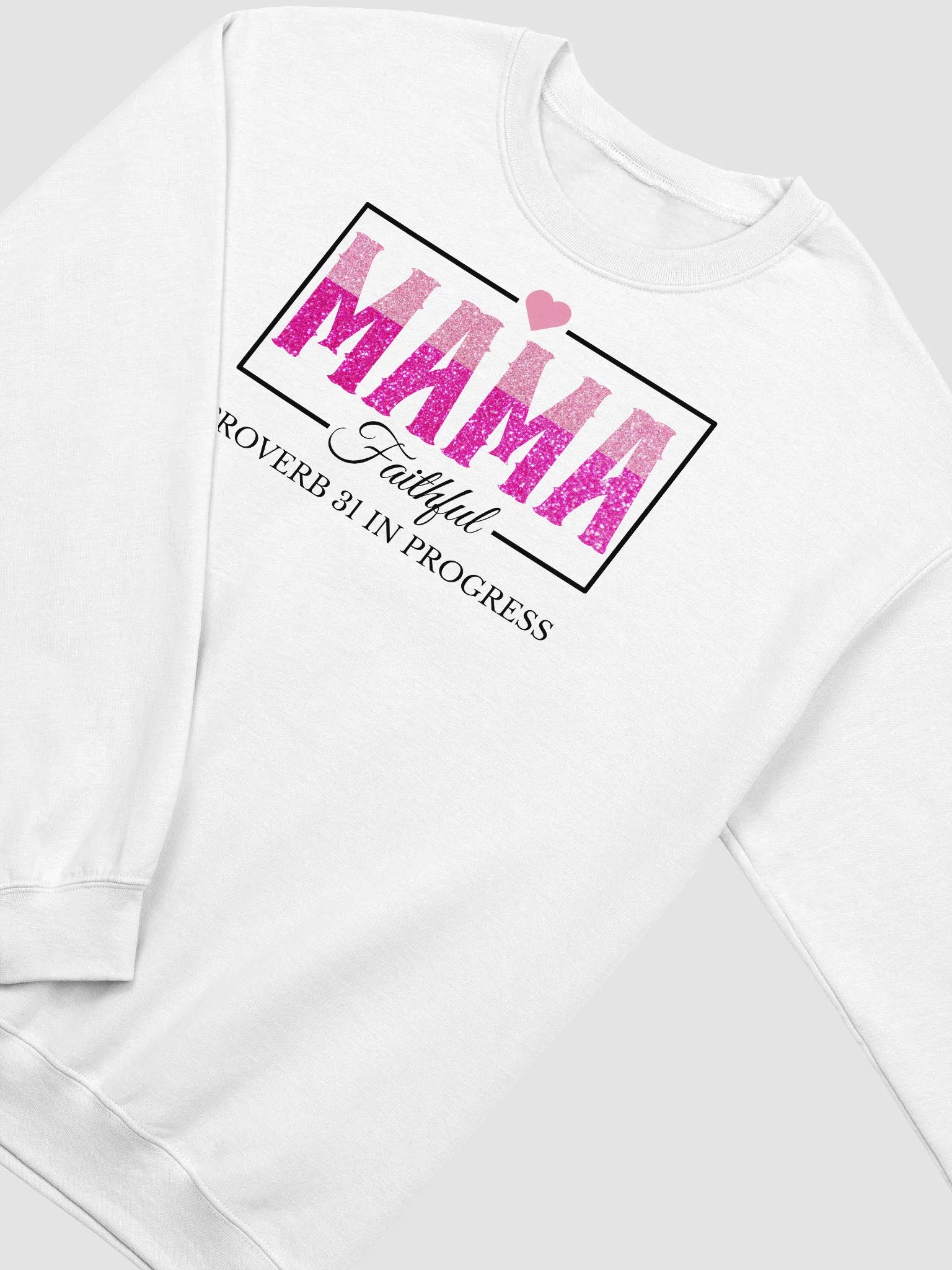 Proverb 31 In Progress, Faithful Mom Gildan Sweatshirt product image (3)