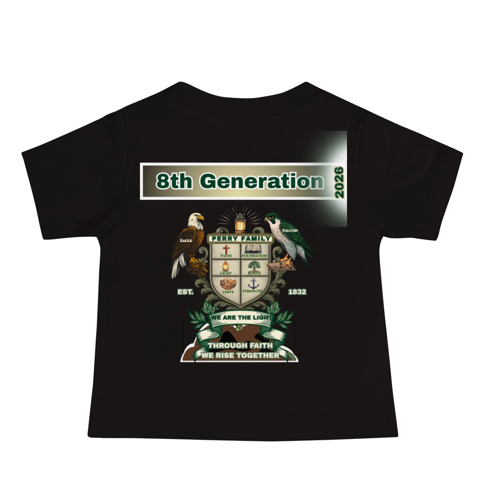 Perry Family Reunion 2026 Bella+Canvas Baby Jersey Short Sleeve Tee– 8th Generation | Legacy Edition product image (4)