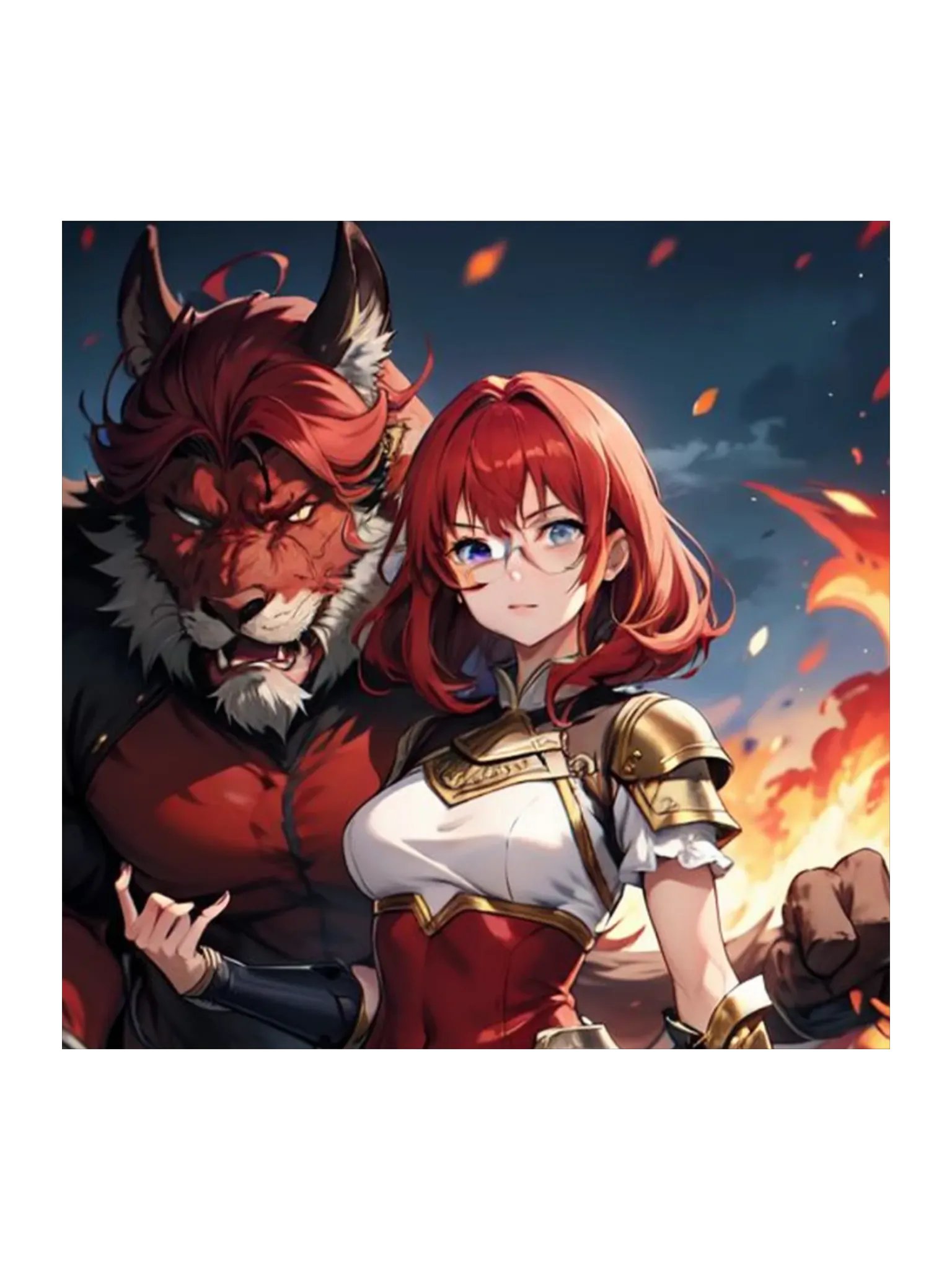 Red K Warrior STICKERS product image (1)