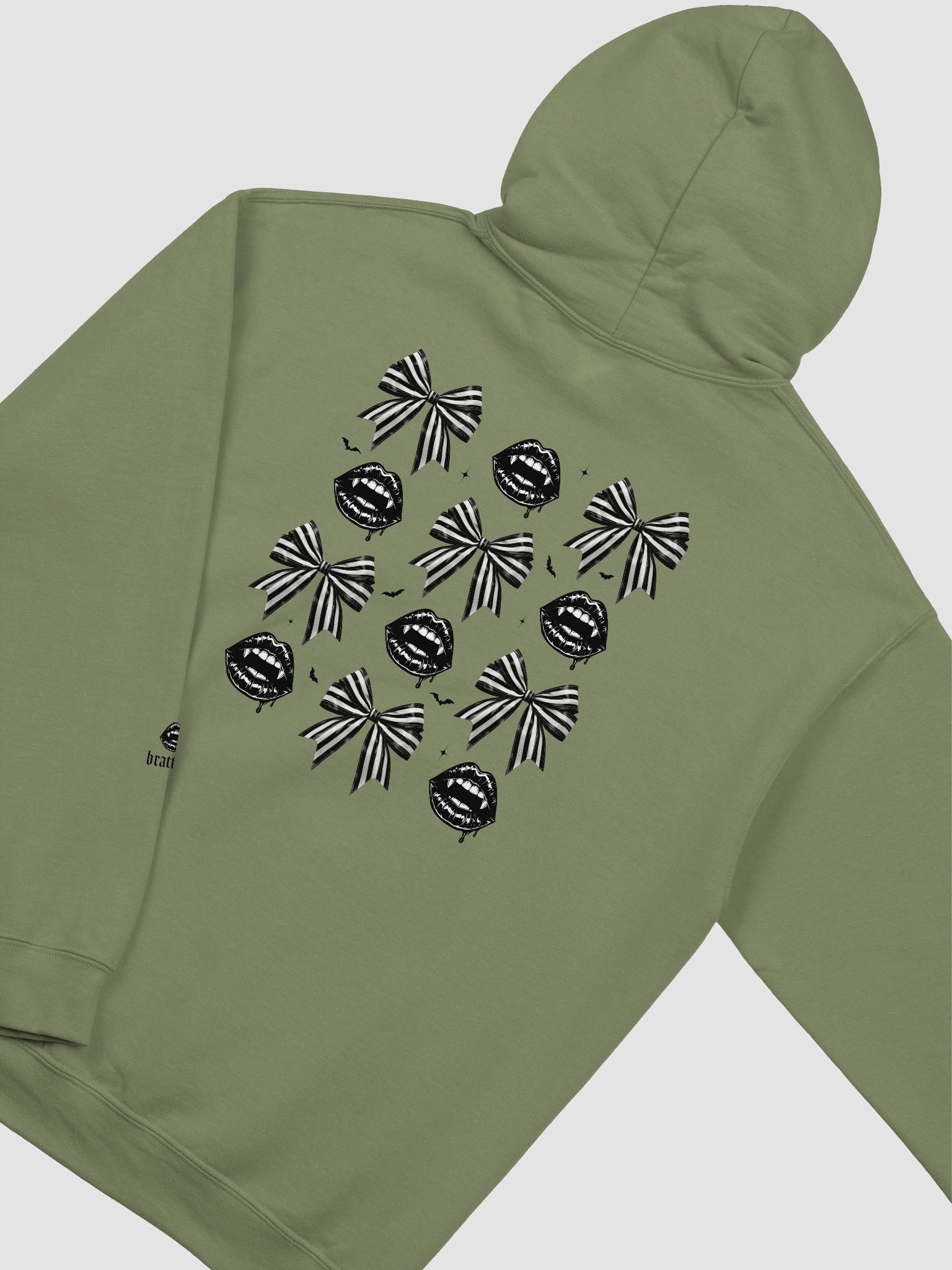 goth coquette hoodie product image (34)