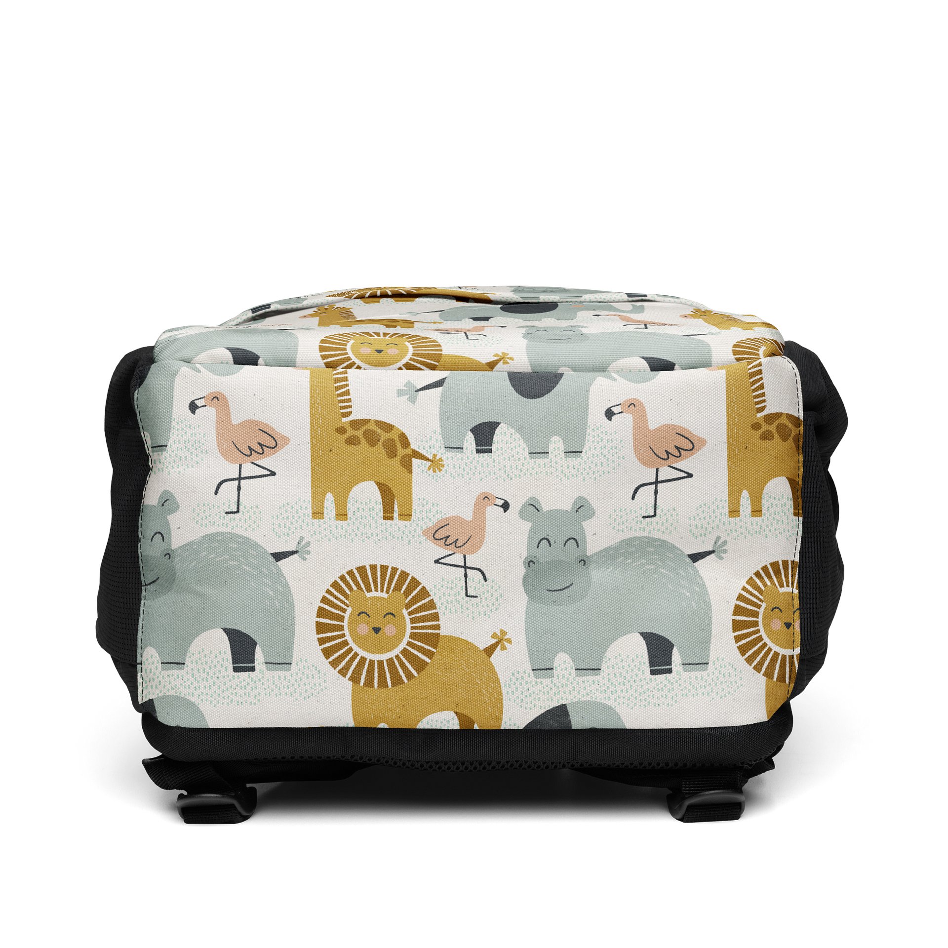 Retro Jungle Animals Utility Backpack product image (3)