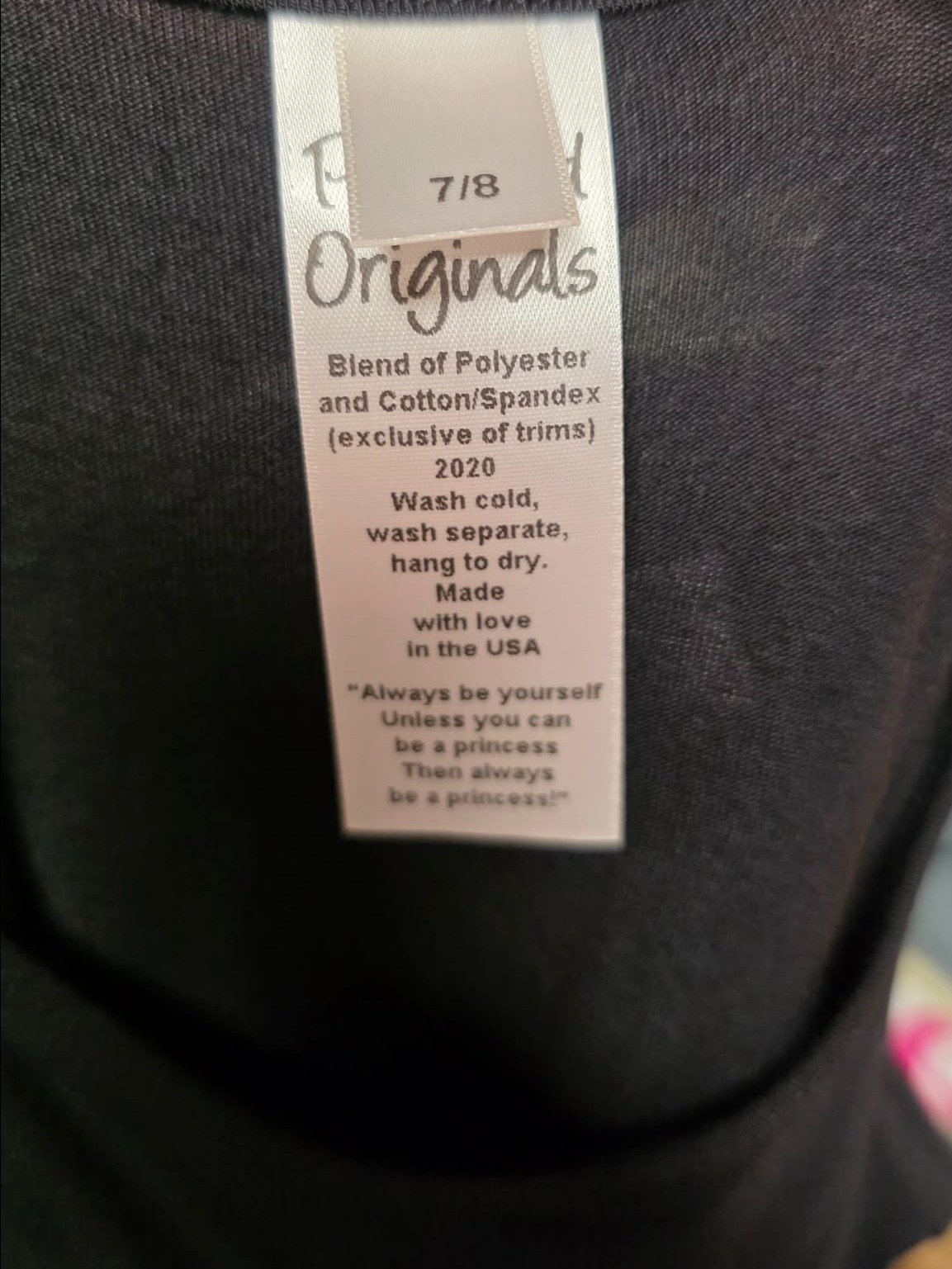 PLACARD - Size 8 - NEW - Black Bustle product image (2)