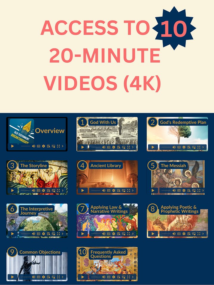 Old Testament Breakthrough Workbook & Video Access product image (2)