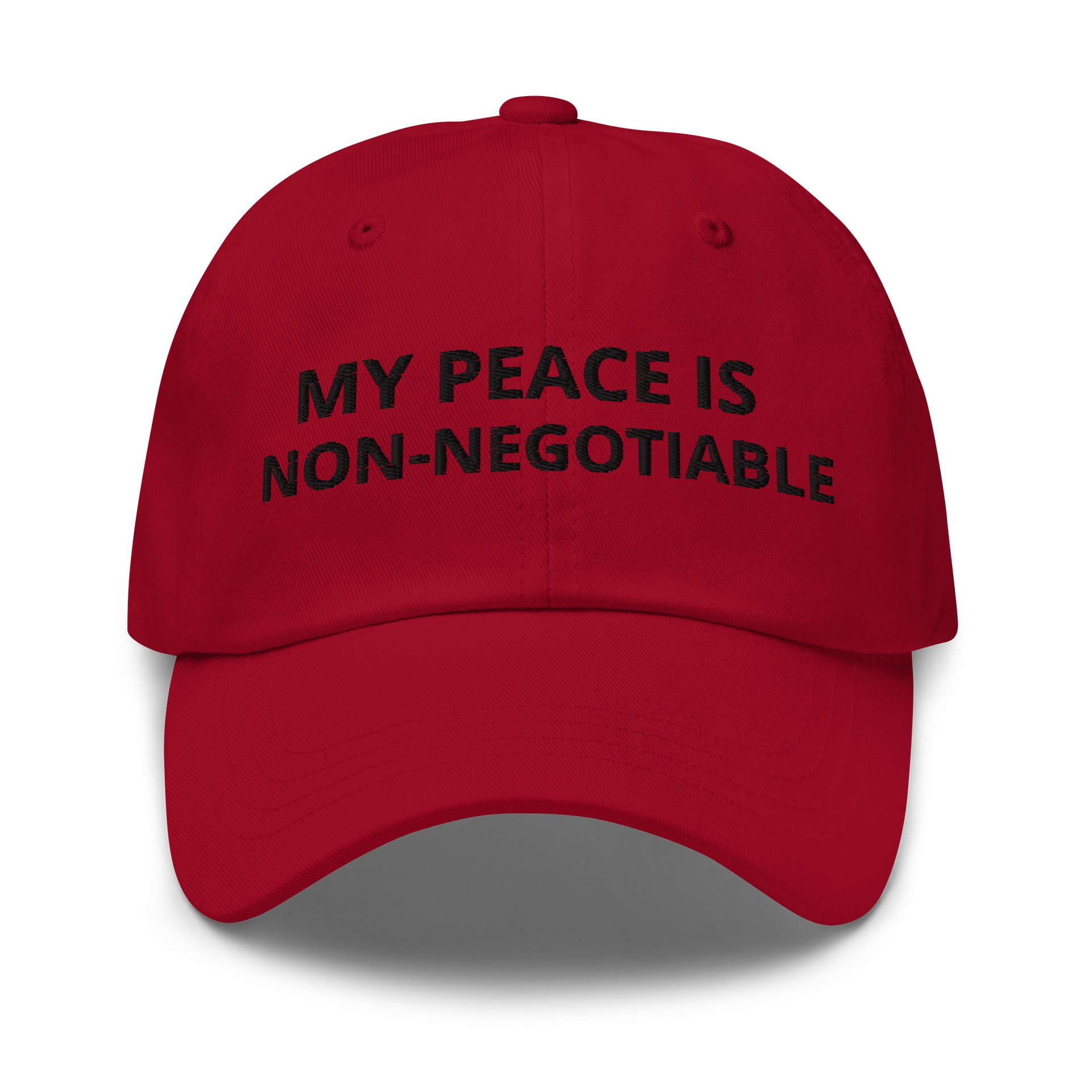 My Peace Is Non-Negotiable Cap product image (1)