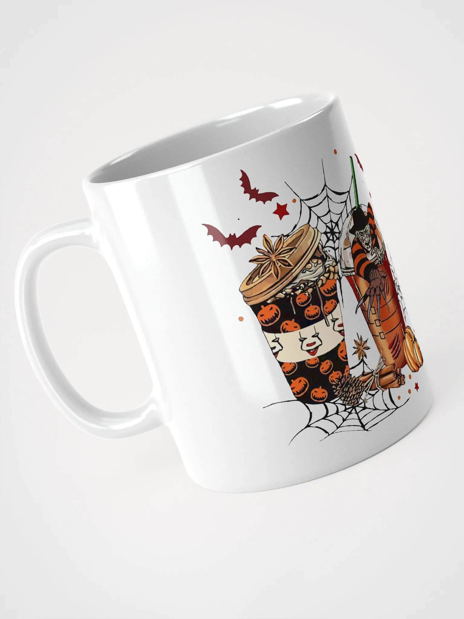 Spooky Coffee - White Glossy Mug product image (2)