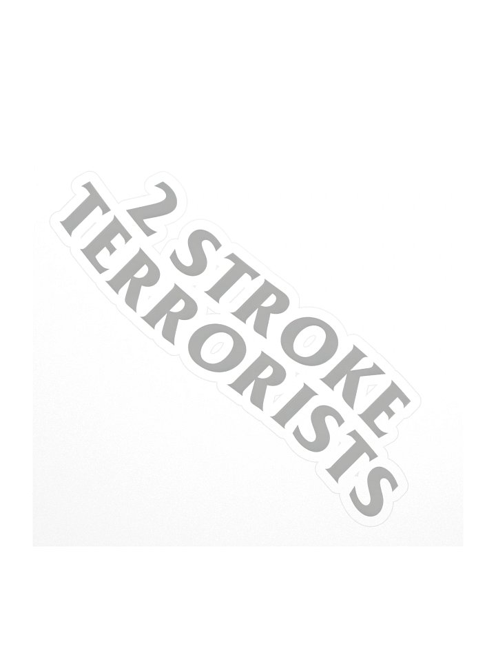 2 STROKE TERRORISTS STICKER product image (2)