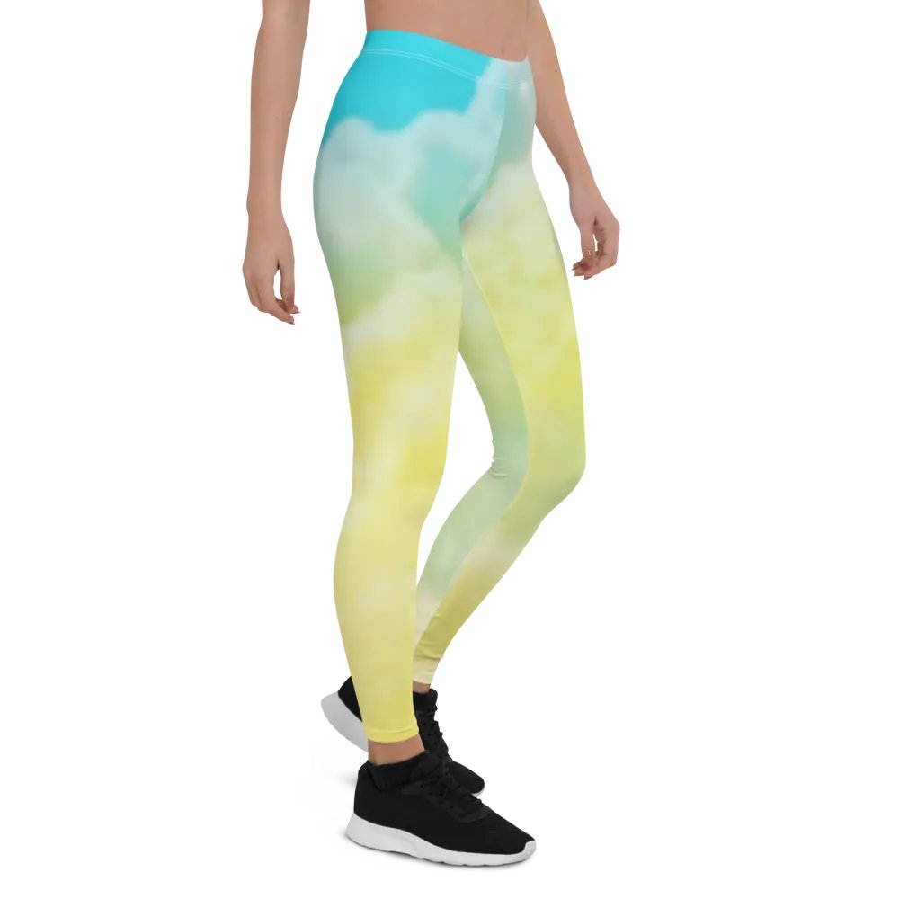 Blur cloud rainbow Design Legging - V8 product image (7)