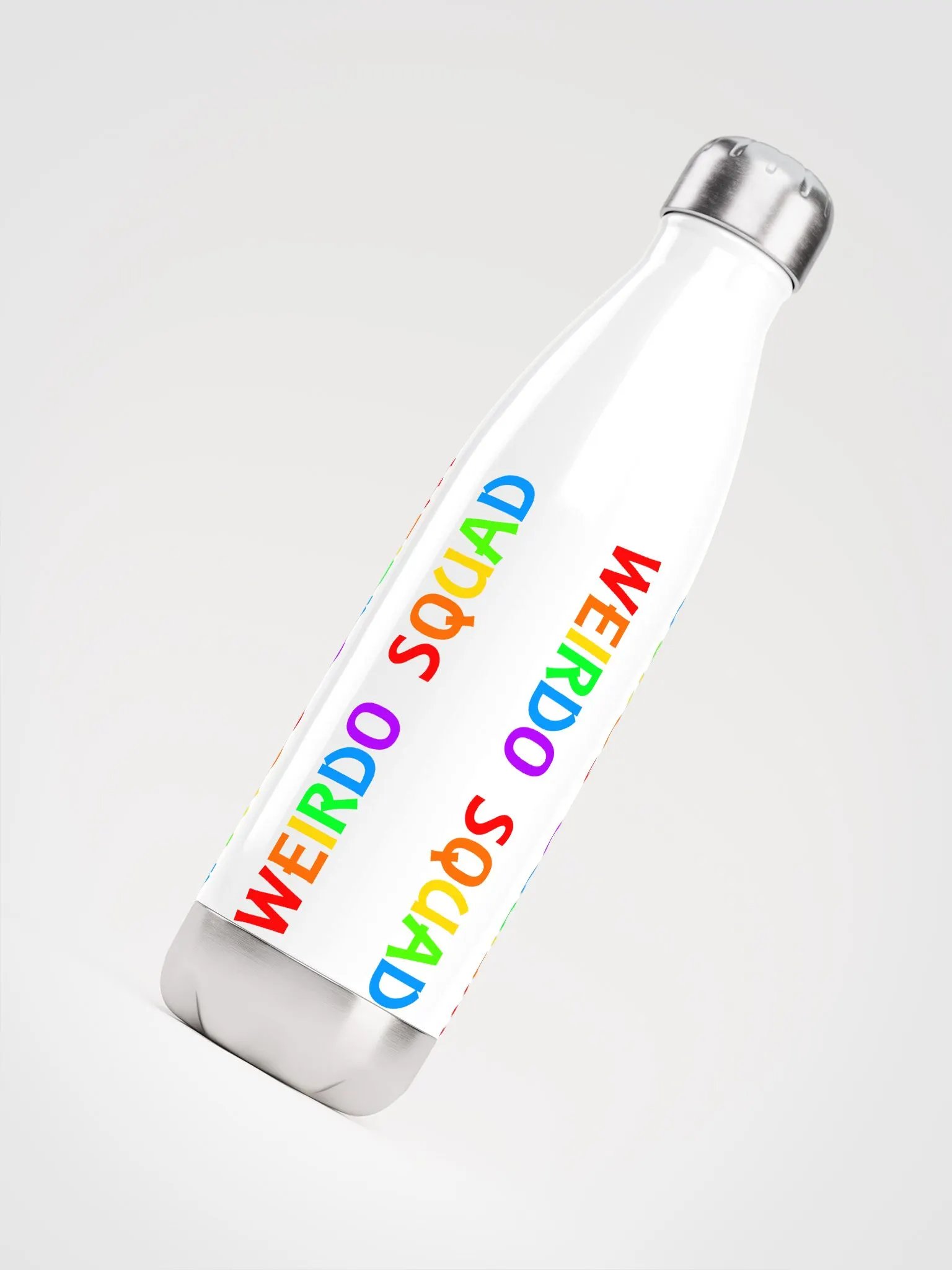 Weirdo Squad Rainbow - Stainless Steel Water Bottle product image (4)