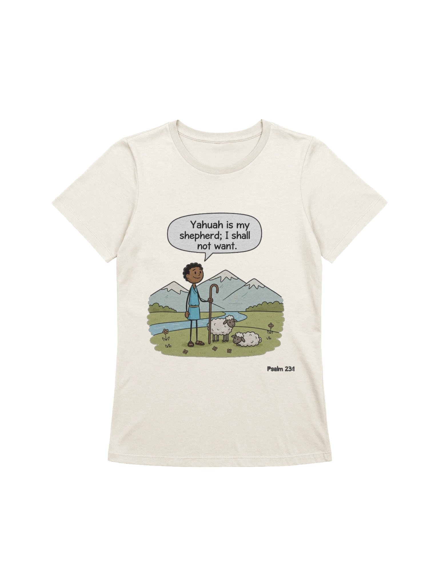 Psalm 23 Shepherd Women's Relaxed-fit T-Shirt product image (2)