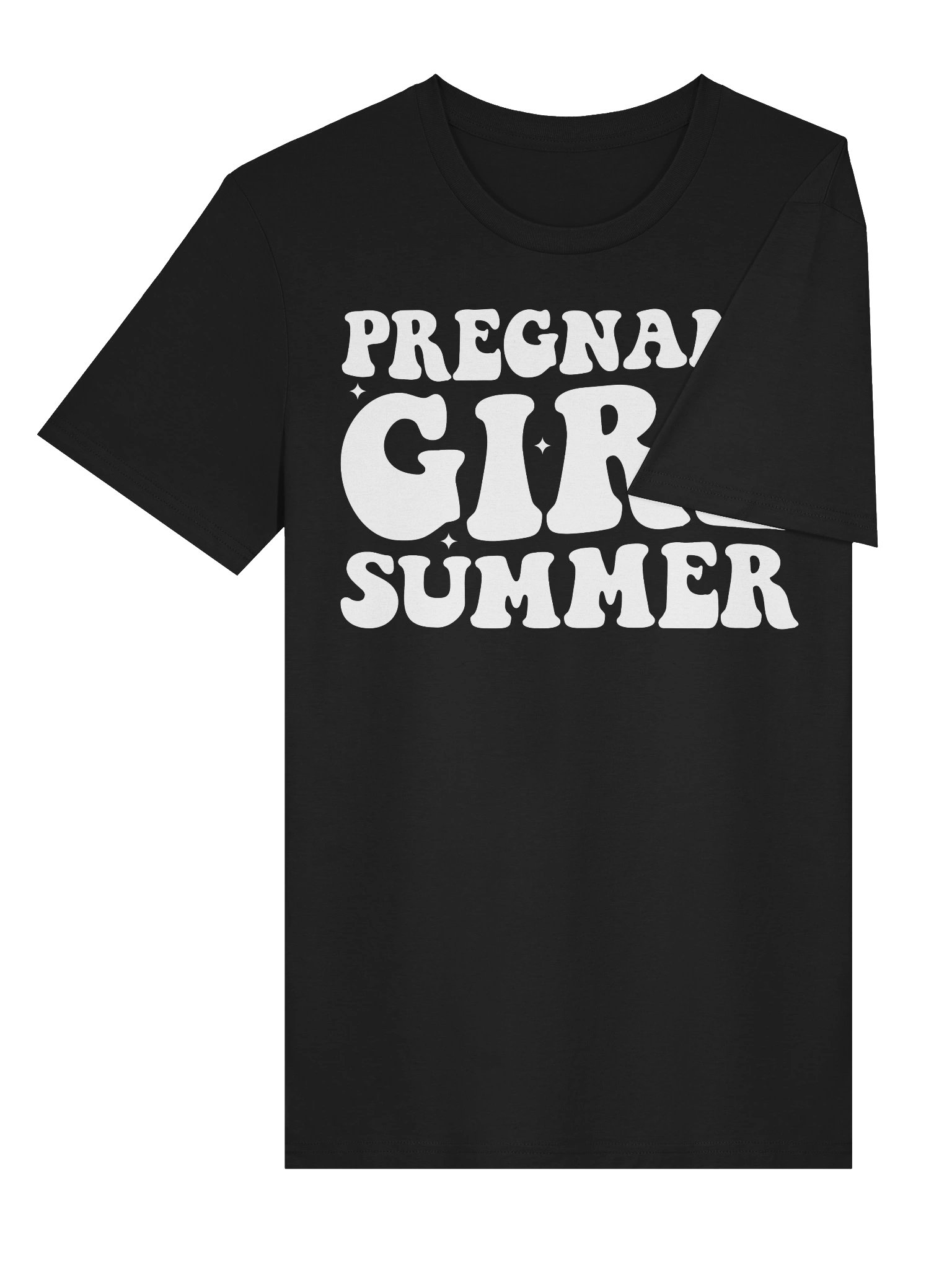 Funny Pregnancy Reveal Pregnant Girl Summer Baby Shower T-shirt product image (4)