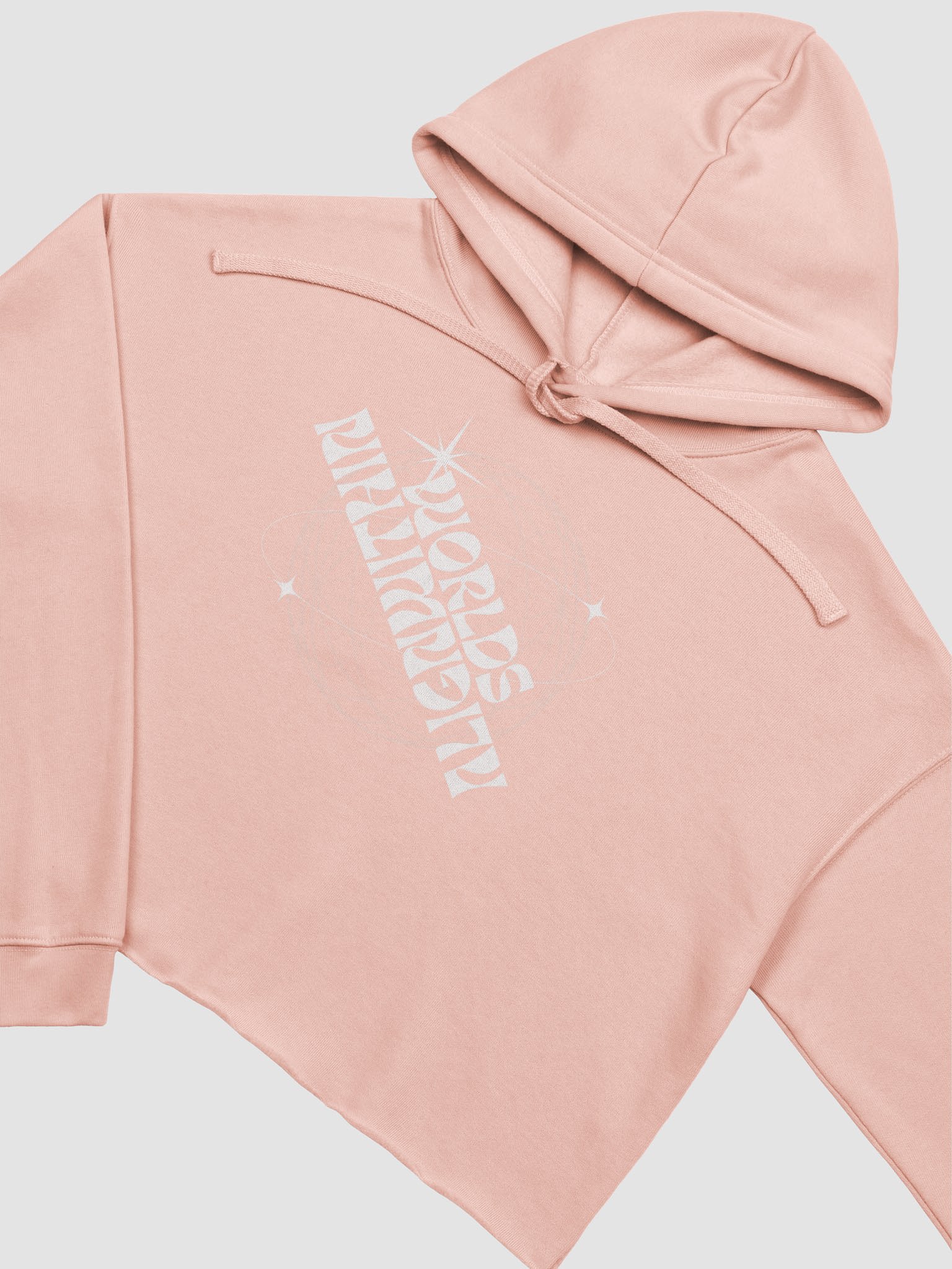 Starry Globe Emblem Crop Hoodie product image (3)