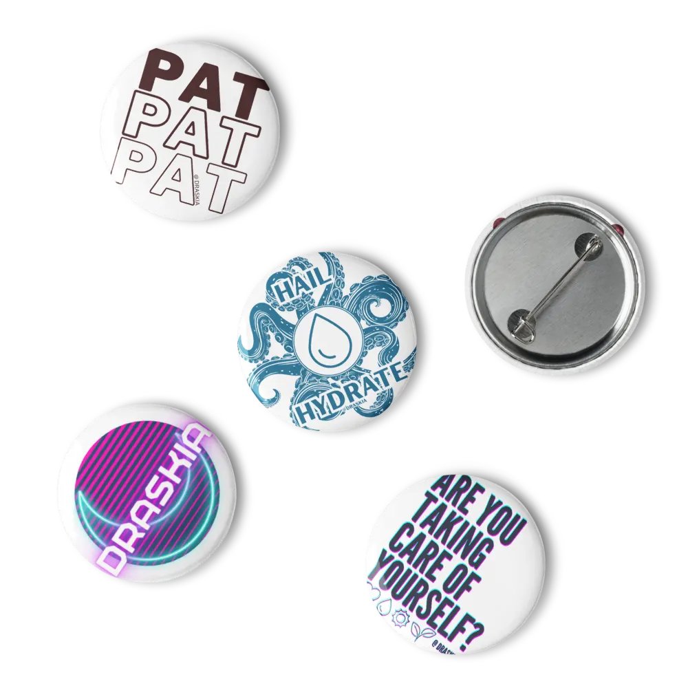 Glossy Ensembles: Set of Pin Buttons product image (4)