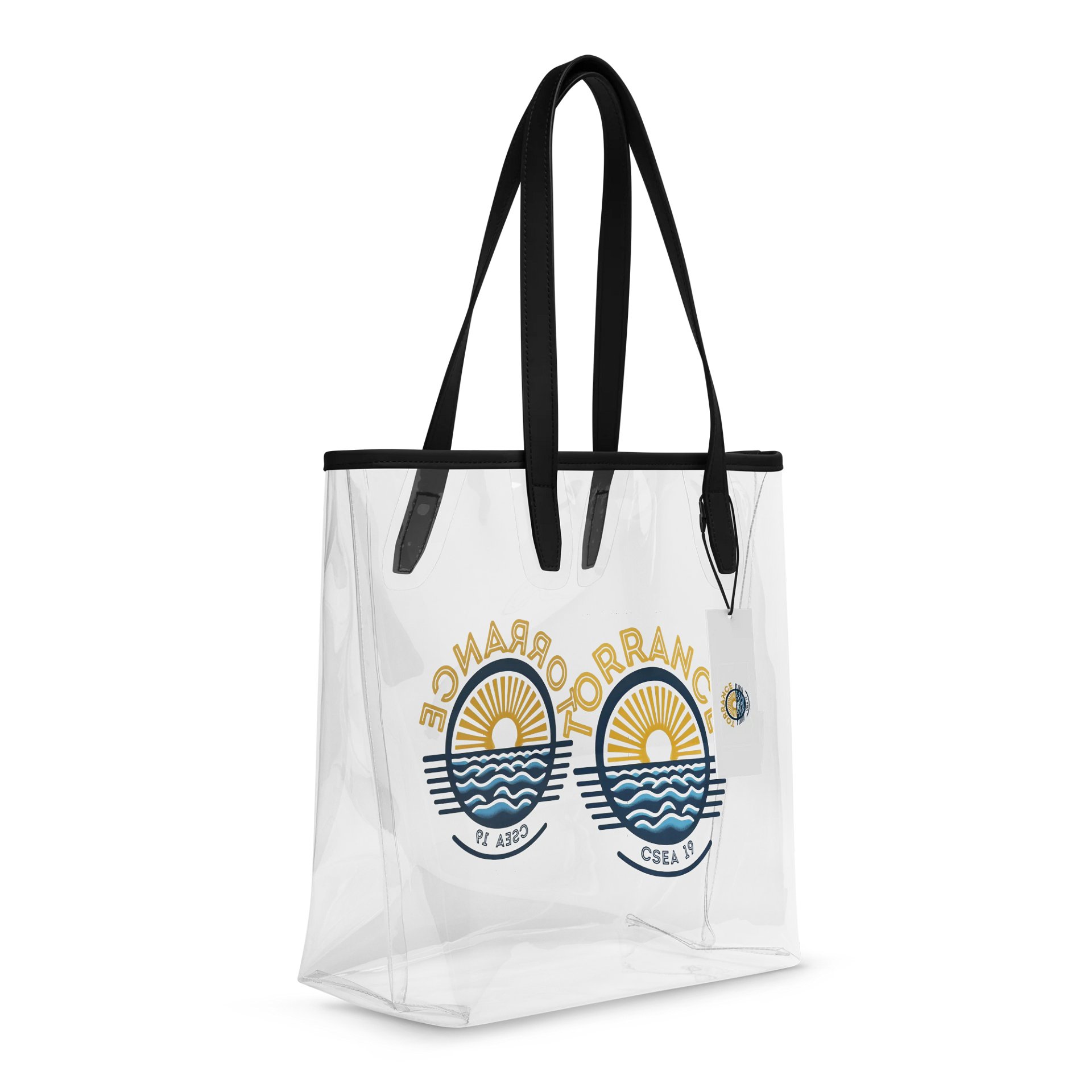 Sun & Waves Clear Tote Bag product image (4)