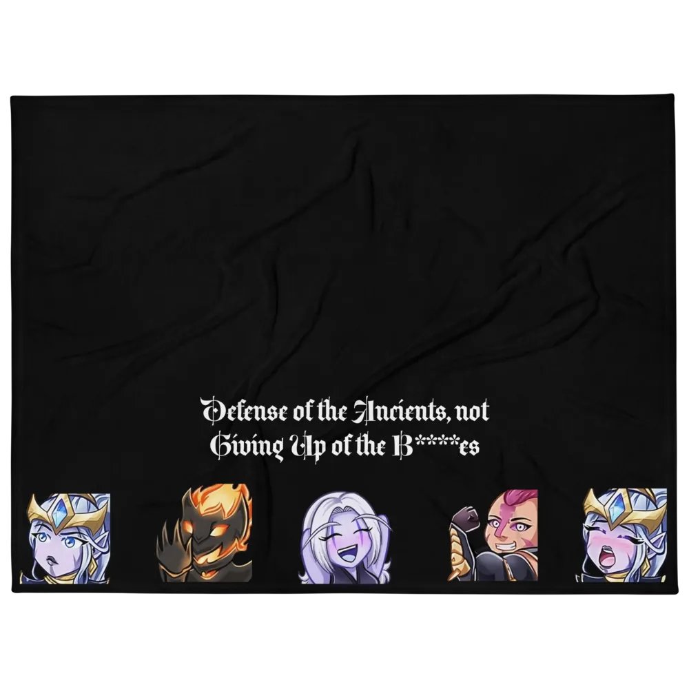 Don't Throw Throw Blanket product image (1)