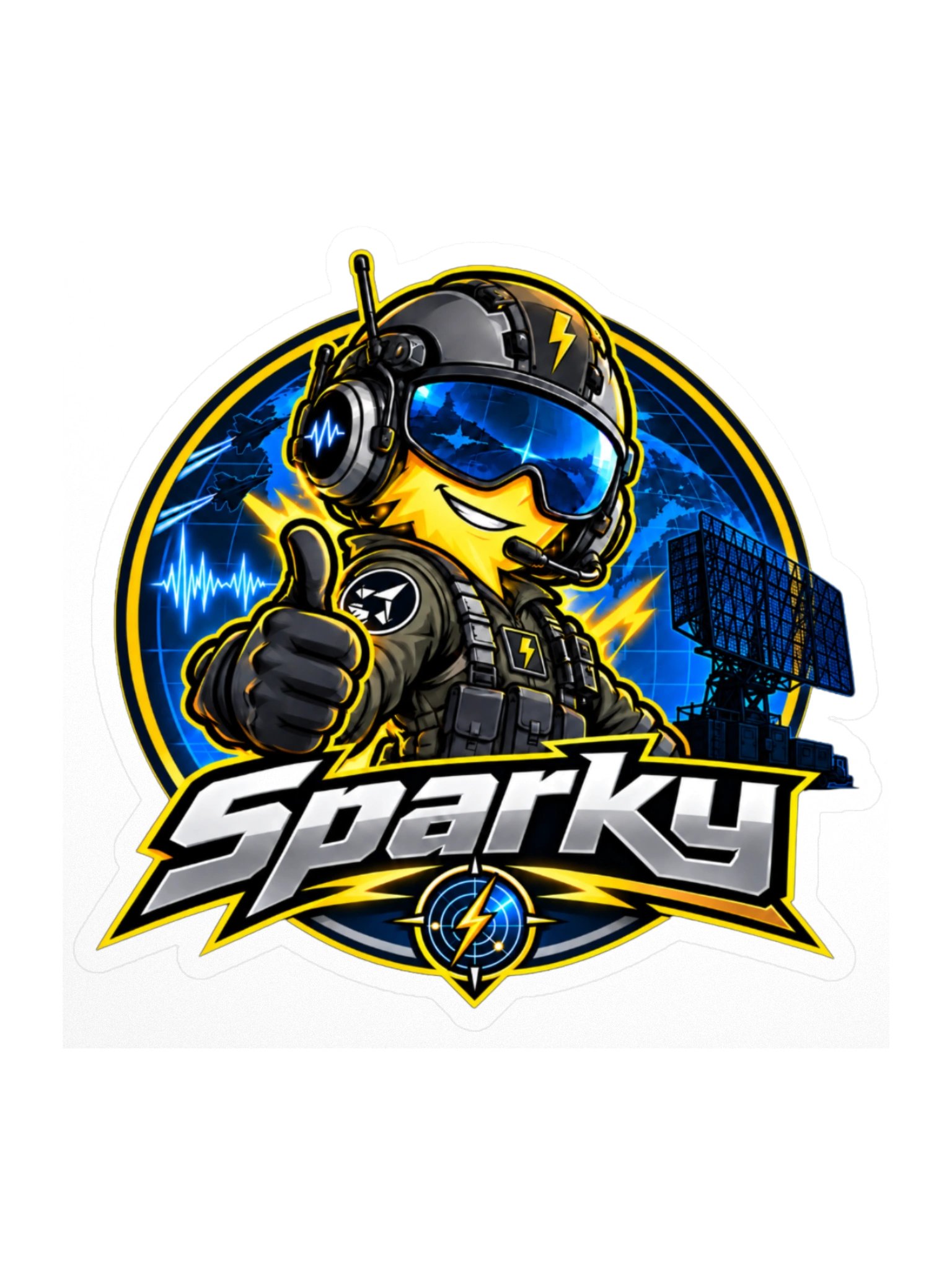 Sparky Tog Sticker product image (2)