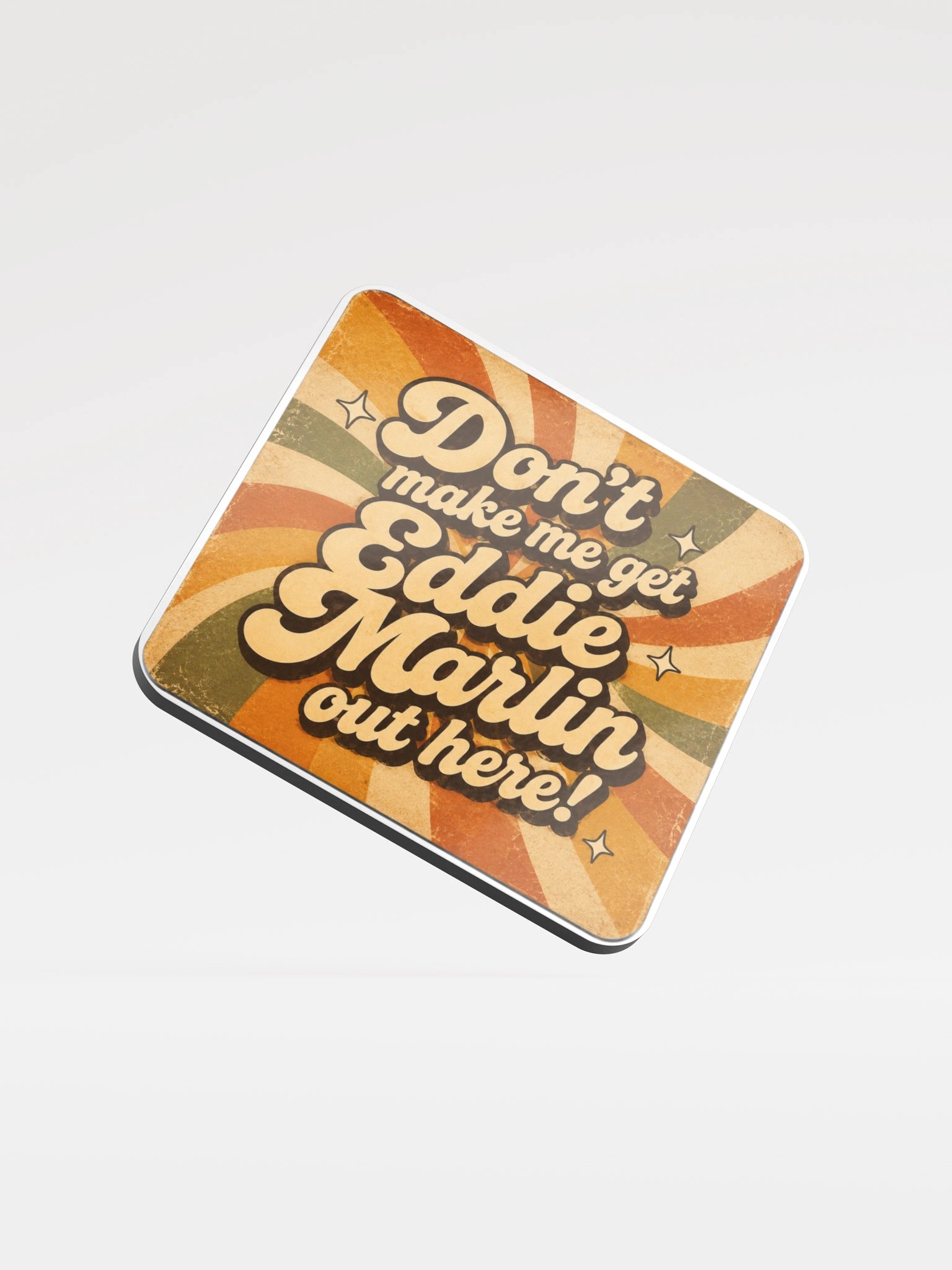 Lance Russell "Don't make me get Eddie Marlin out here!" Cup Coaster product image (1)