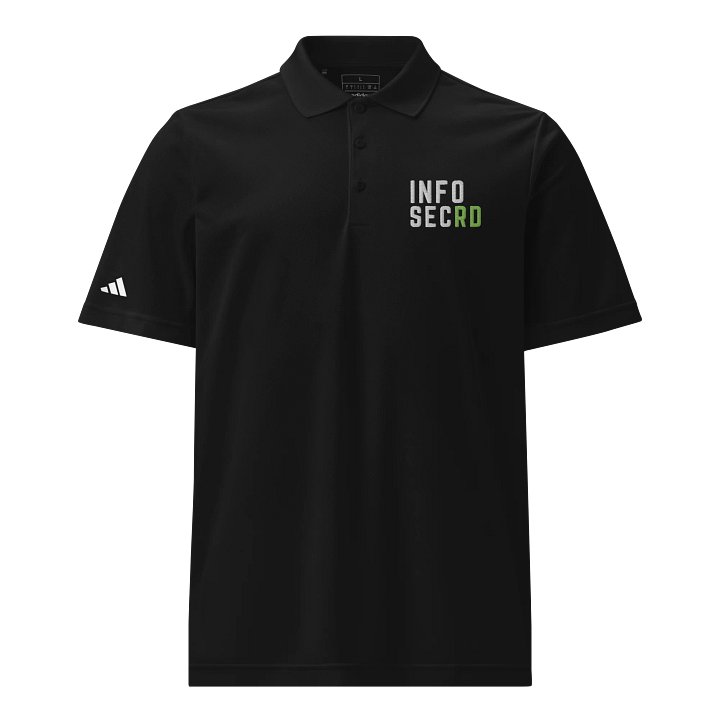 InfoSecRD Adidas Polo product image (1)