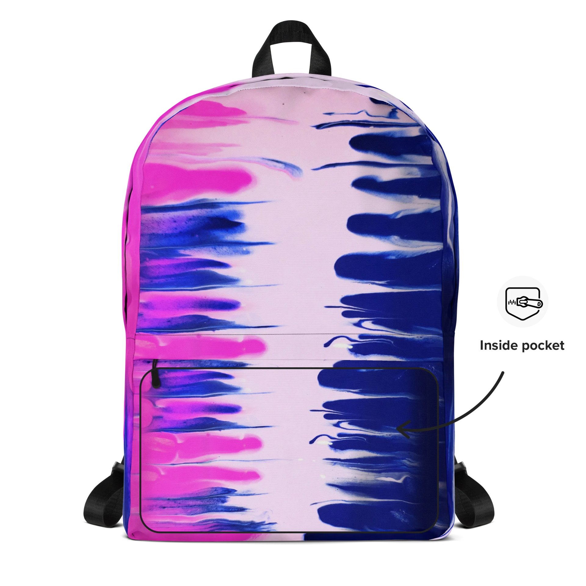 Transgender Flag Collection Backpack All-Over Print Backpack by Sublicolor product image (5)