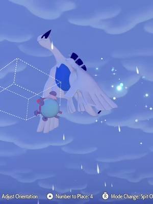 Making Lugia so mad I don't get a feather 😅🤣 #pokopia #witheredwasteland #lugia #denied 