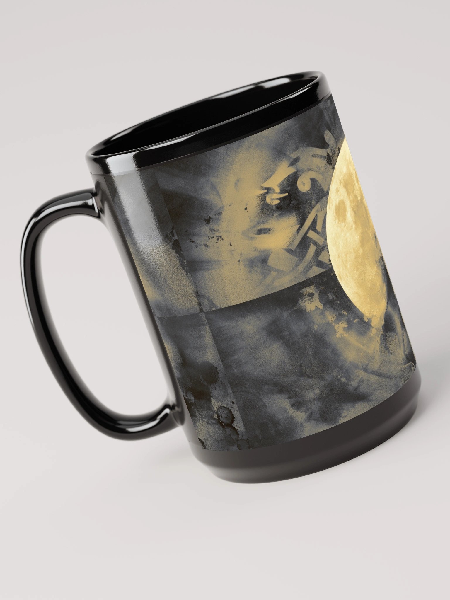 Lunar Glow Black Mug product image (3)