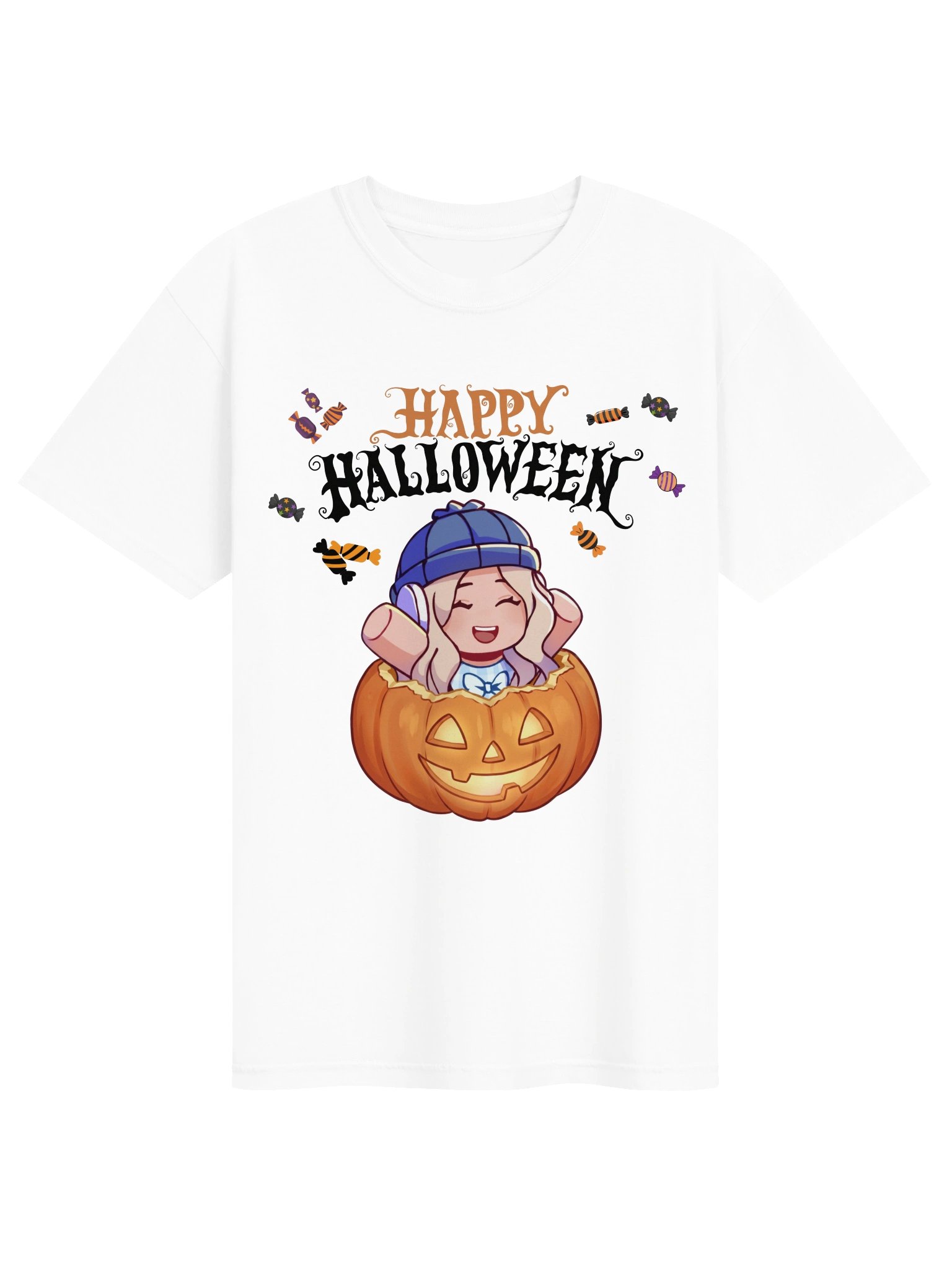 Happy Halloween Pumpkin Candy Tee product image (81)