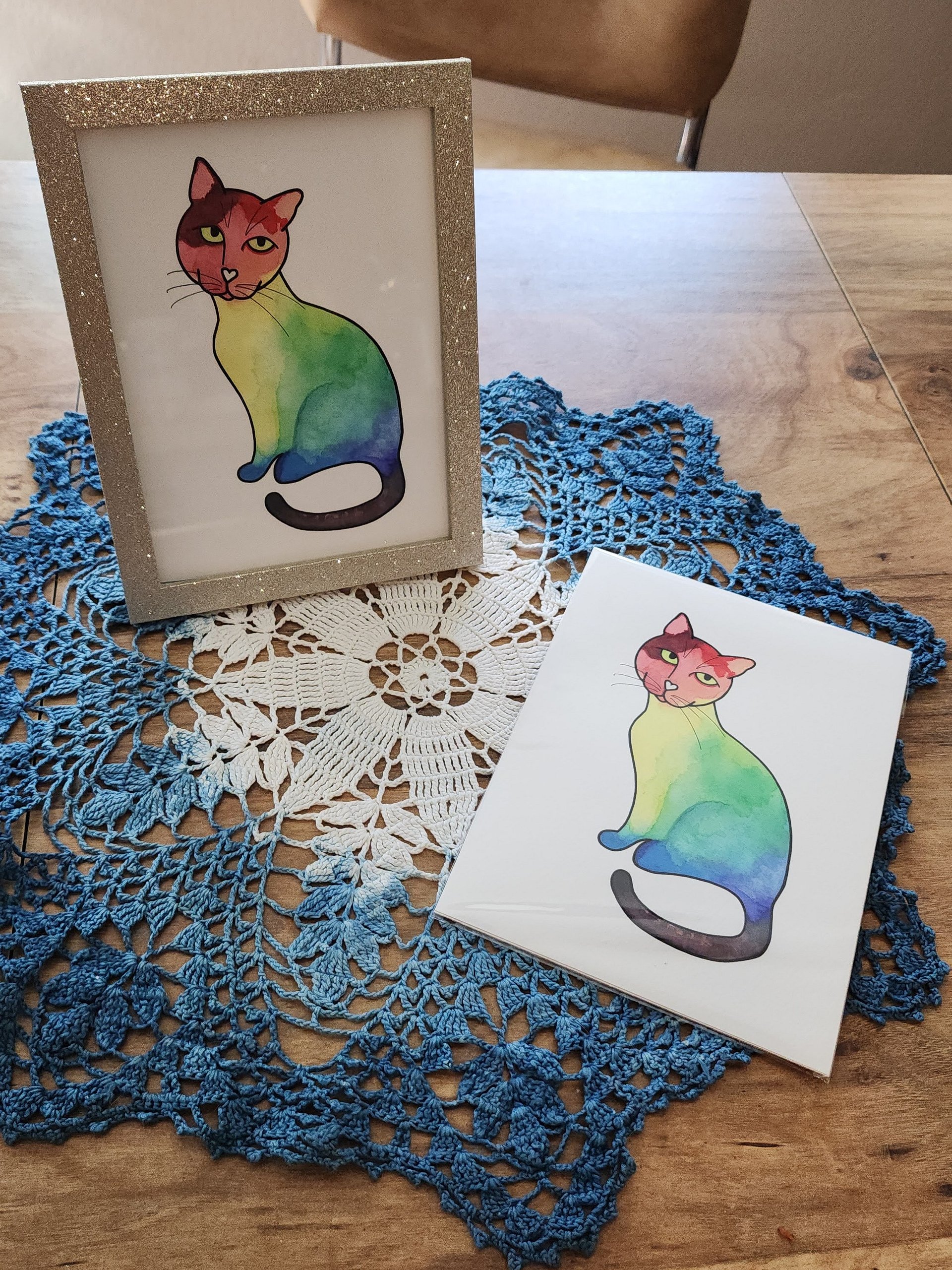 Rainbow Phifer Giclée Print 5x7 product image (3)