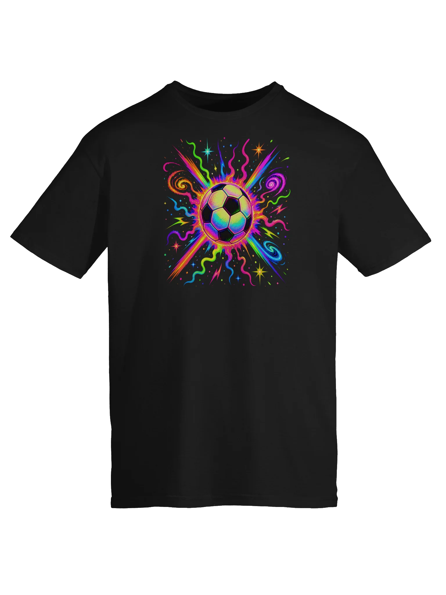 Psychedelic Soccer Burst Tee product image (5)