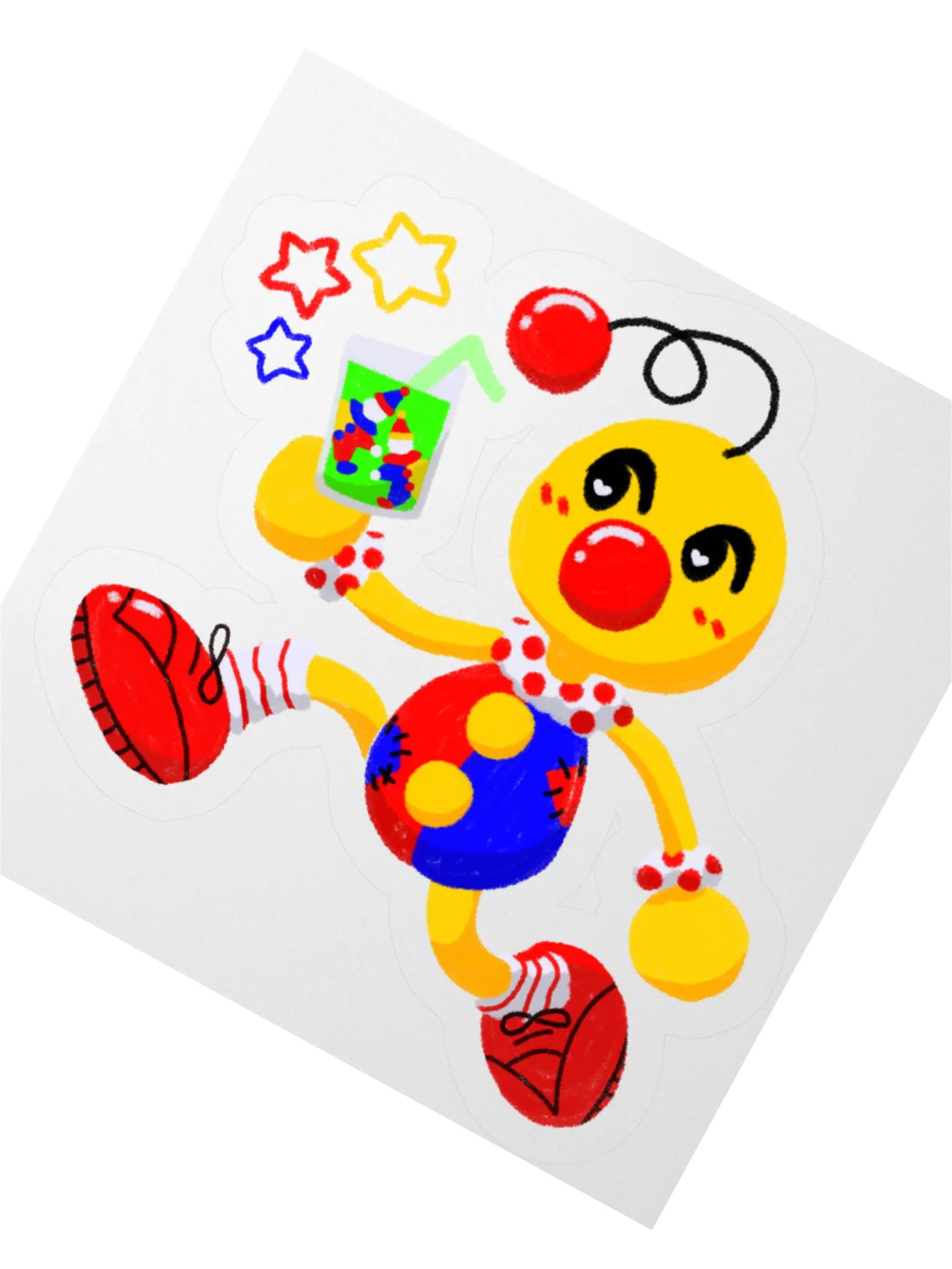 Boyoyoing Dash Hearts Sticker product image (2)