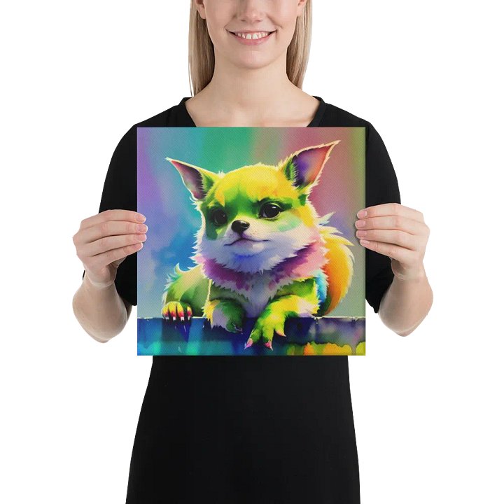 Cute Dog Digital Painting - v7 product image (2)