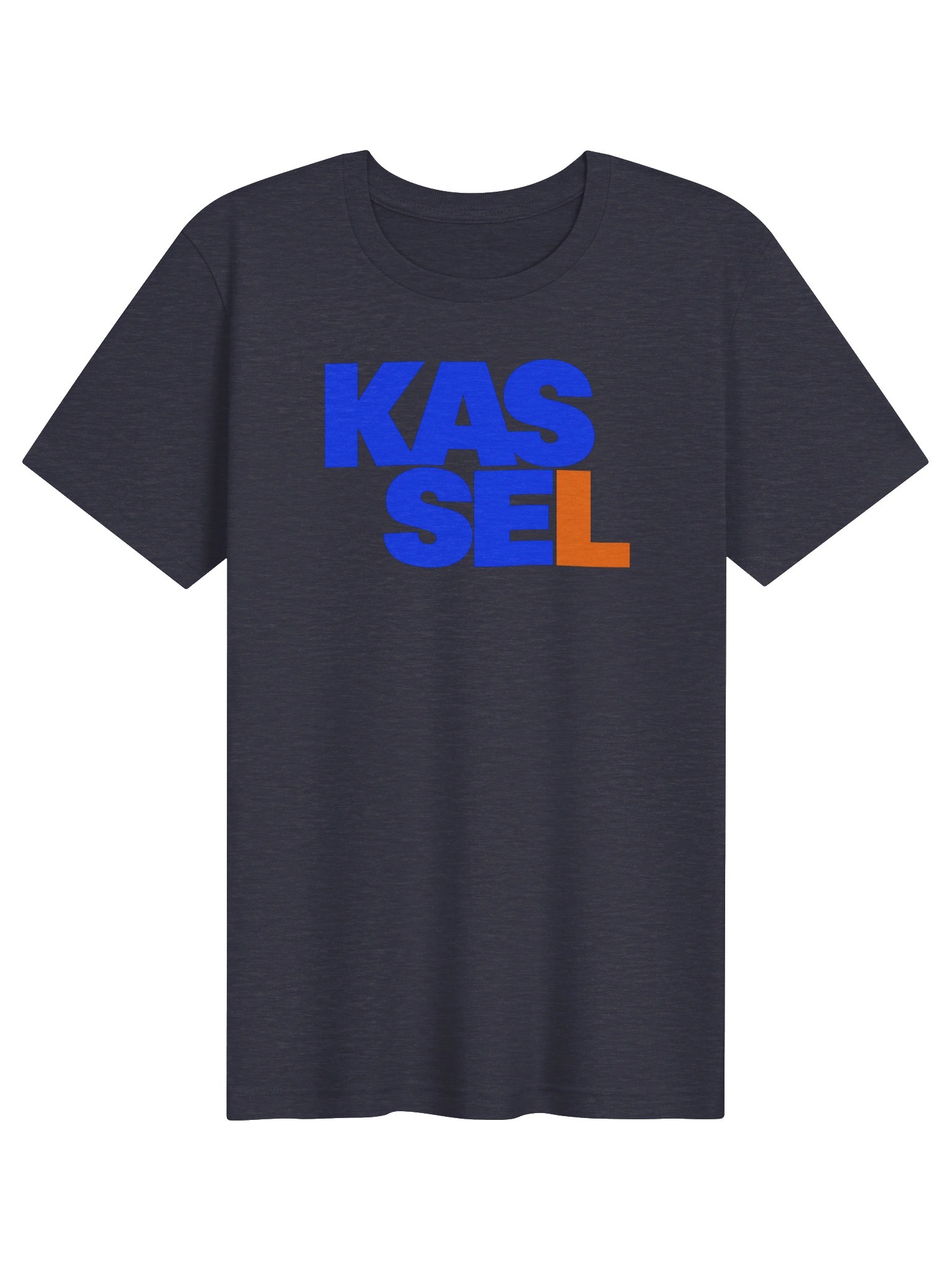 KASSEL Blue & Orange Graphic Tee product image (1)