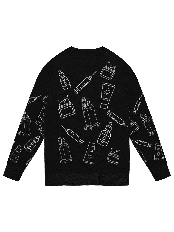 Aesthetics Knit Cardigan - Black product image (2)