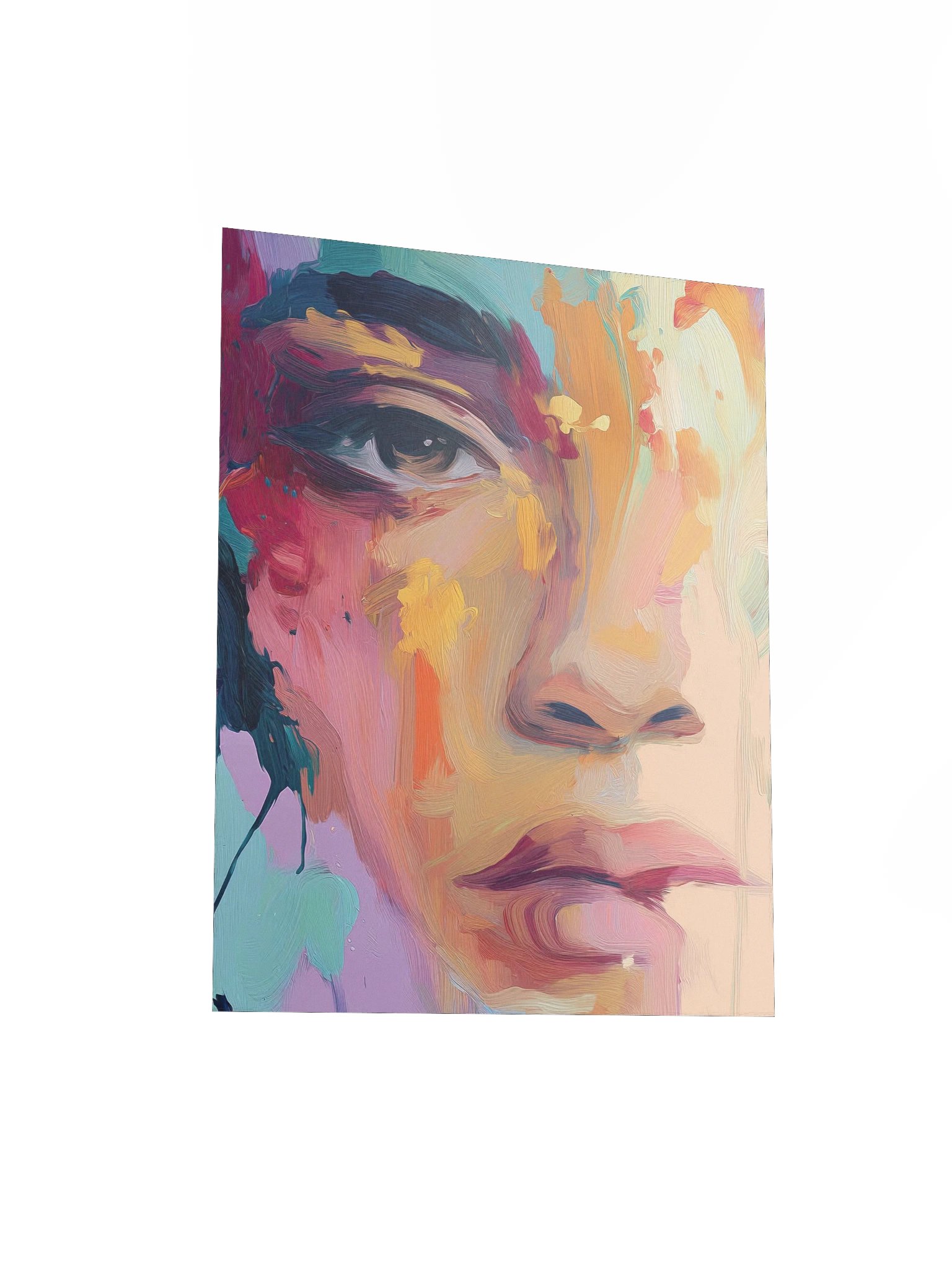 Impressionist Face Poster product image (4)