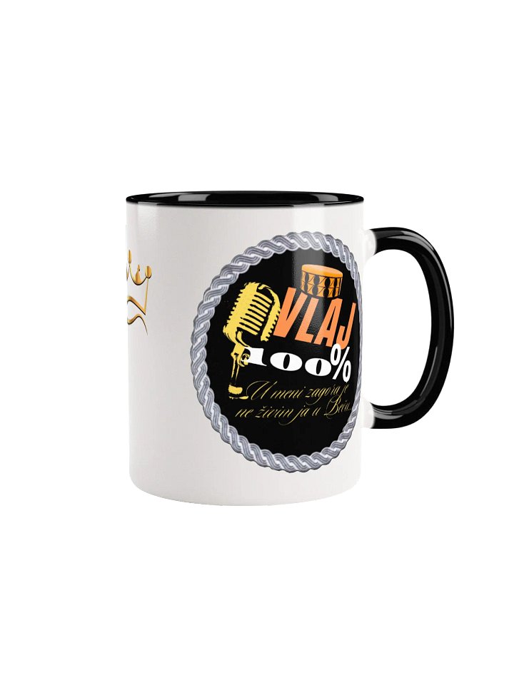 Vlaj 100% Royal Crest Ceramic Mug product image (2)
