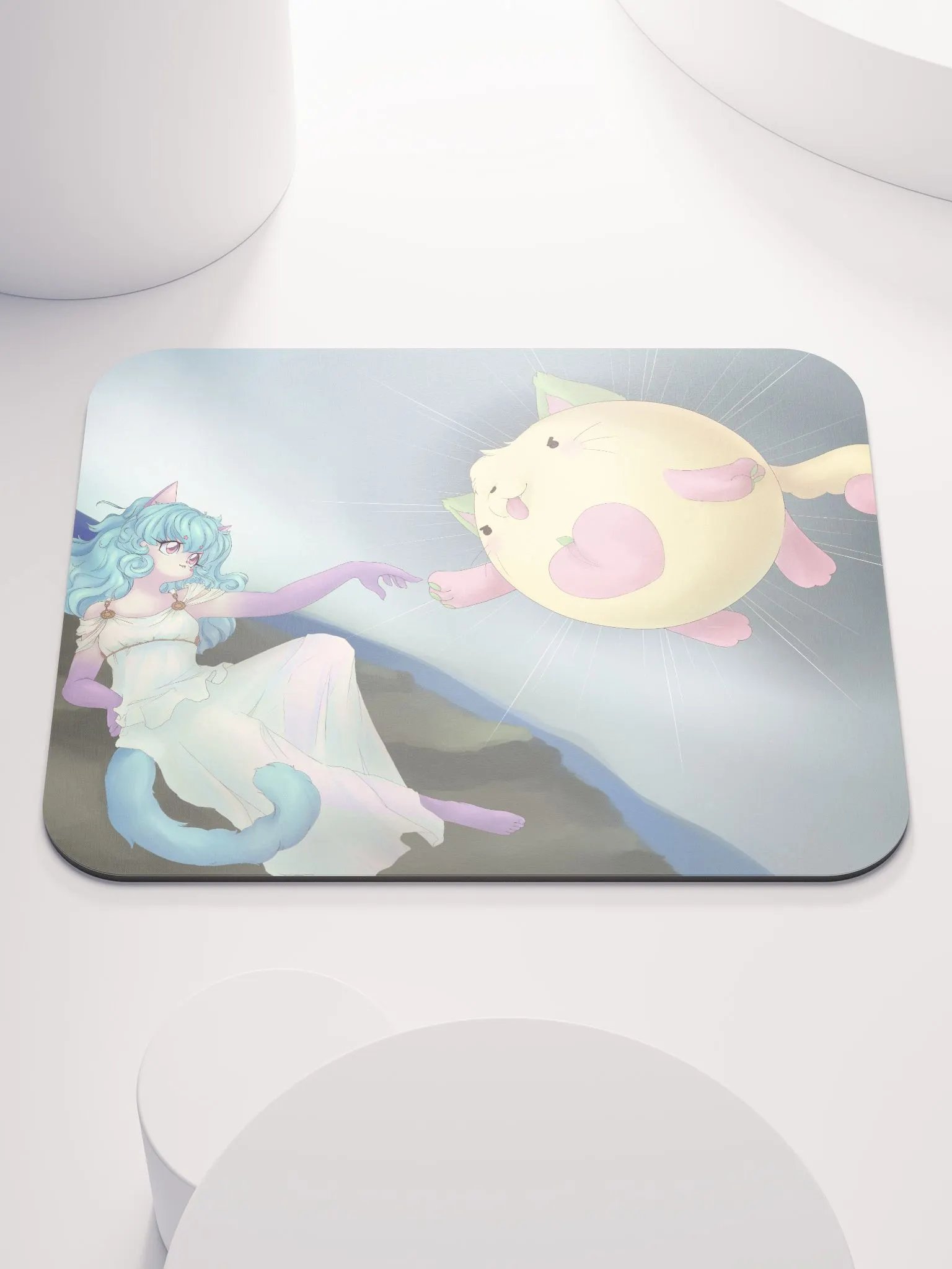 The Creation of Whimzical Wednesday Mouse pad product image (1)