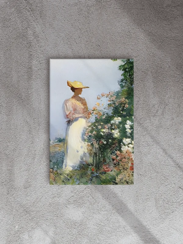 Impressionist Garden Walk Thin Canvas product image (1)